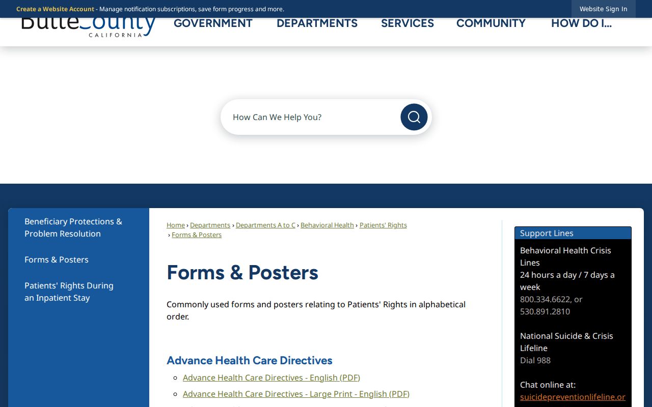 Oroville residents directory Butte County Clerk Recorder services